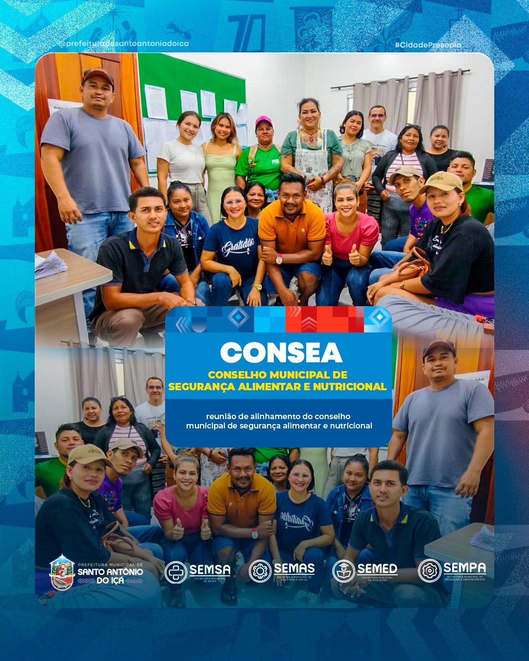 NOMEADOS OS NOVOS MEMBROS DO CONSELHO MUNICIPAL DE SEGURANÇA ALIMENTAR E NUTRICIONAL – COMSEA